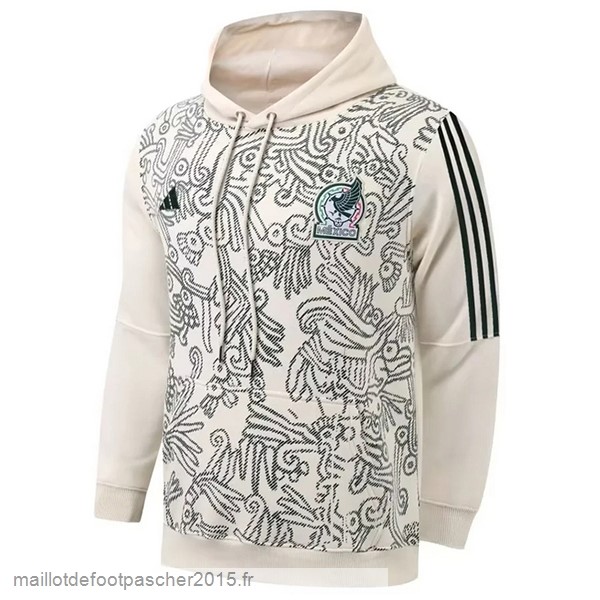 Maillot Foot Achat Sweats à Capuche Mexique 2022 Blanc Vert