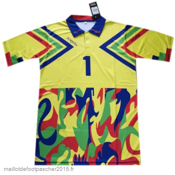 Maillot Foot Achat Gardien Maillot Mexico Rétro 1994 Jaune