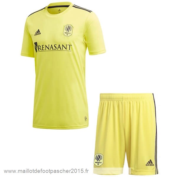 Maillot Foot Achat Domicile Conjunto De Enfant Nashville 2020 2021 Jaune