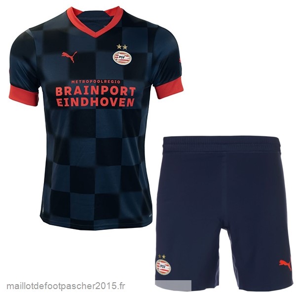 Maillot Foot Achat Exterieur Conjunto De Enfant Eindhoven 2022 2023 Bleu