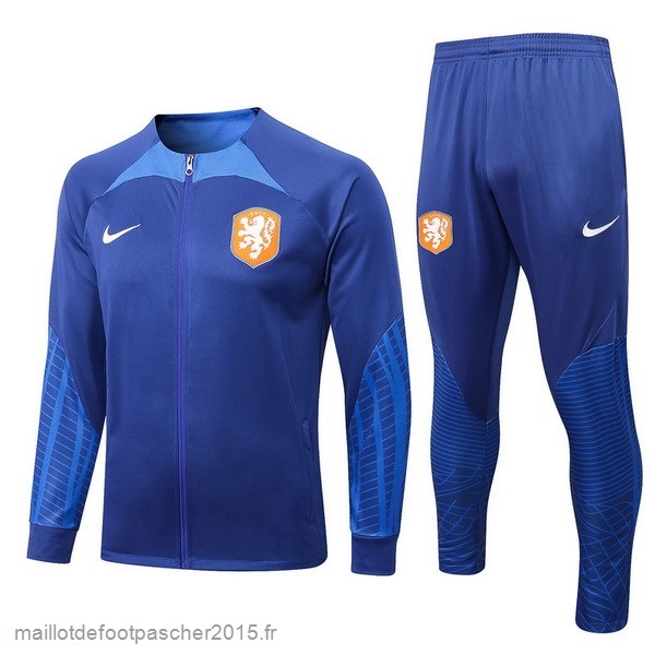 Maillot Foot Achat Survêtements Pays Bas 2022 I Bleu