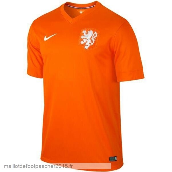 Maillot Foot Achat Domicile Maillot Pays Bas Rétro 2014 Orange