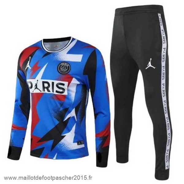 Maillot Foot Achat Survêtements Paris Saint Germain 2020 2021 Bleu Noir