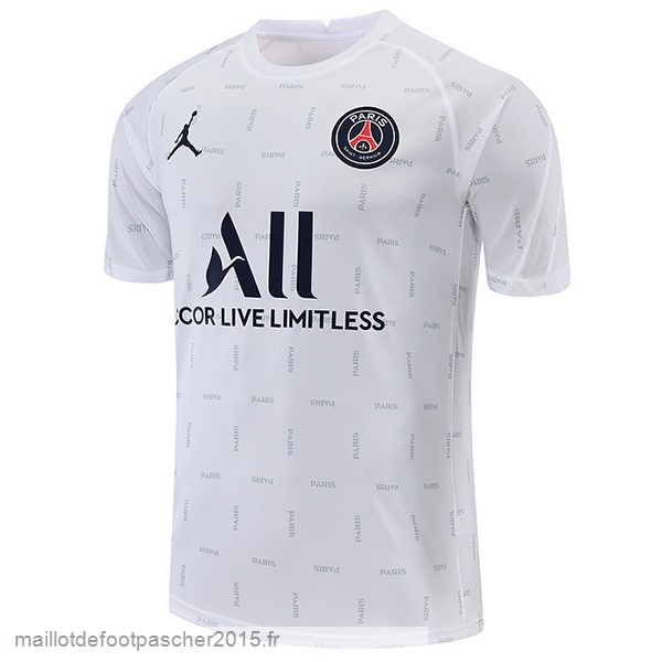 Maillot Foot Achat Entrainement Paris Saint Germain 2022 2023 Blanc