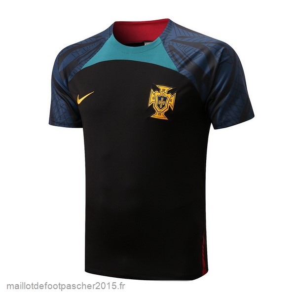 Maillot Foot Achat Entrainement Portugal 2022 Noir