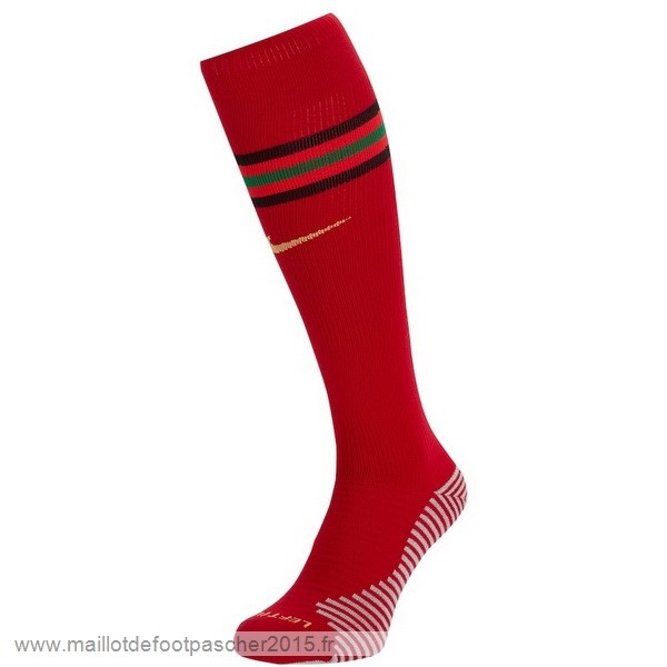 Maillot Foot Achat Domicile Chaussette Enfant Portugal 2020 Rouge