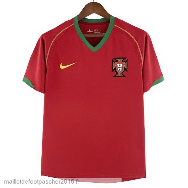 Maillot Foot Achat Domicile Maillot Portugal Rétro 2006 Rouge