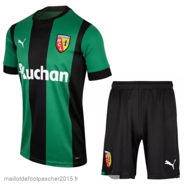 Maillot Foot Achat Exterieur Conjunto De Enfant RC Lens 2022 2023 Vert