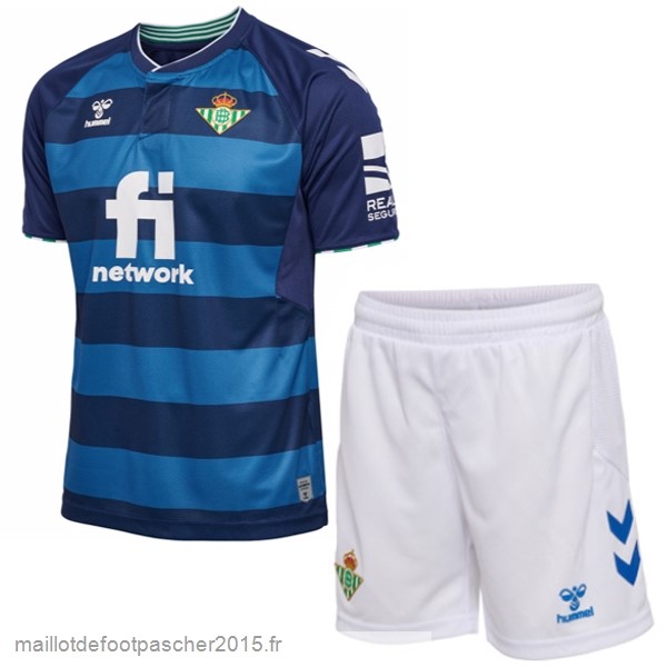 Maillot Foot Achat Exterieur Conjunto De Enfant Real Betis 2022 2023 Bleu