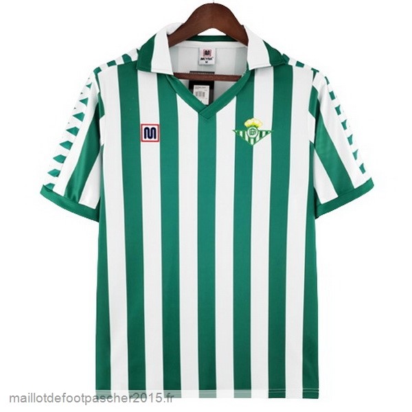 Maillot Foot Achat Domicile Maillot Real Betis Rétro 1982 1985 Vert