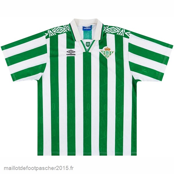 Maillot Foot Achat Domicile Maillot Real Betis Rétro 1994 1995 Vert