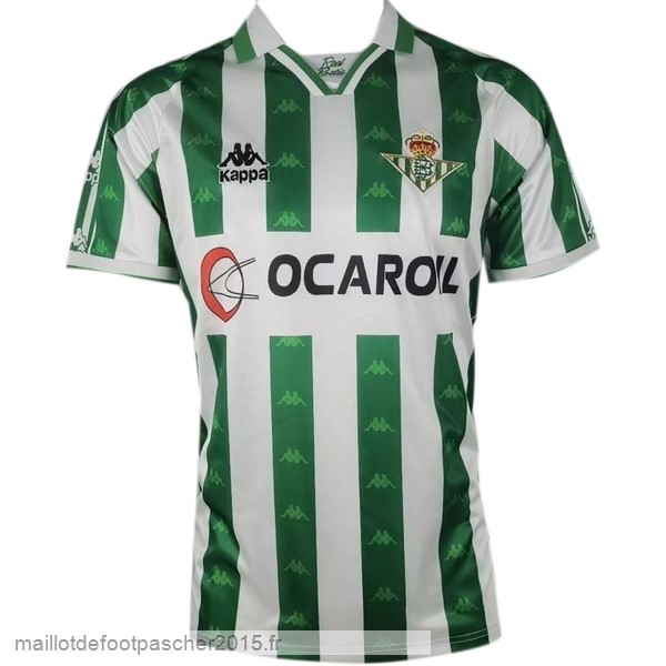 Maillot Foot Achat Domicile Maillot Real Betis Rétro 1995 1996 Vert