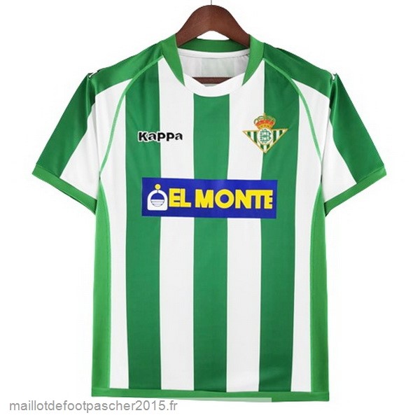 Maillot Foot Achat Domicile Maillot Real Betis Rétro 2001 2002 Vert