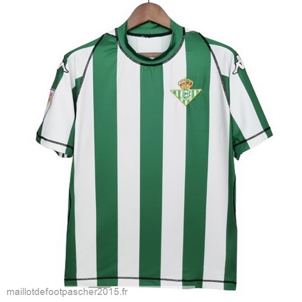 Maillot Foot Achat Domicile Maillot Real Betis Rétro 2003 2004 Vert