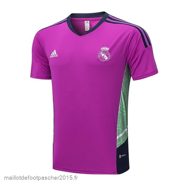 Maillot Foot Achat Entrainement Real Madrid 2022 2023 Purpura Marine