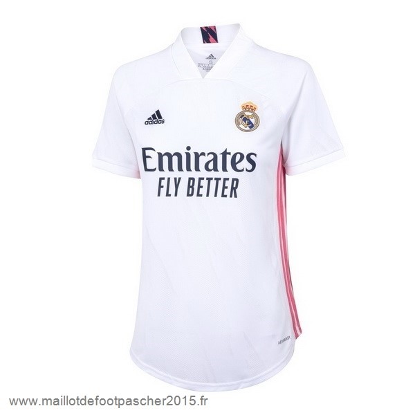 Maillot Foot Achat Domicile Maillot Femme Real Madrid 2020 2021 Blanc