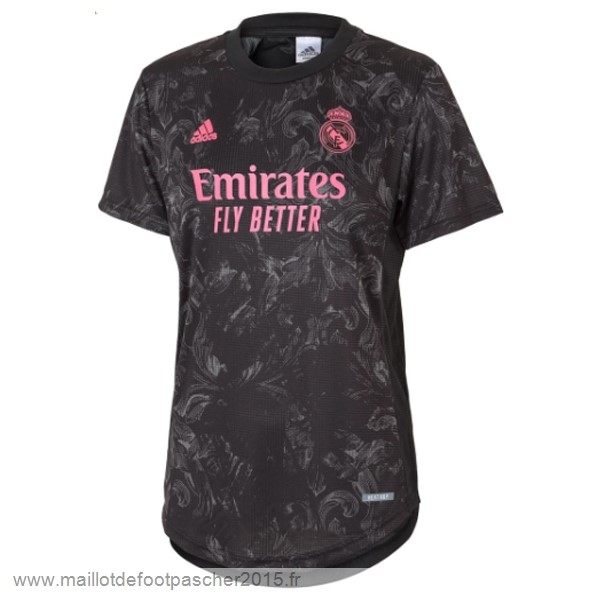 Maillot Foot Achat Third Maillot Femme Real Madrid 2020 2021 Noir