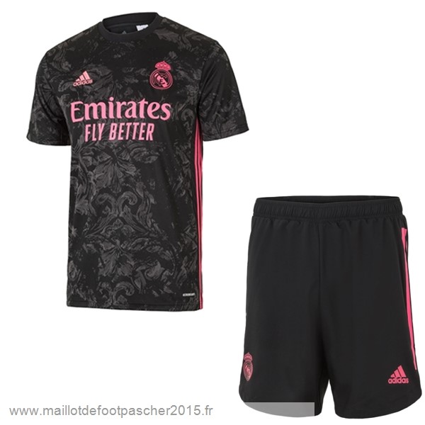 Maillot Foot Achat Third Conjunto De Enfant Real Madrid 2020 2021 Noir