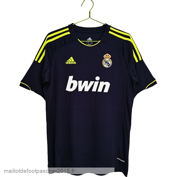 Maillot Foot Achat Exterieur Maillot Real Madrid Rétro 2012 2013 Noir