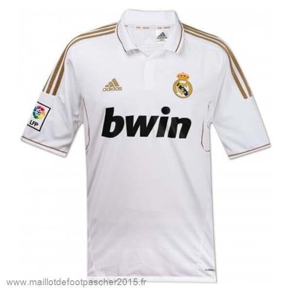 Maillot Foot Achat Domicile Maillot Real Madrid Rétro 2011 2012 Blanc