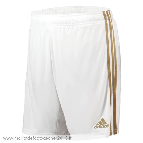 Maillot Foot Achat Domicile Pantalon Real Madrid 2019 2020 Blanc