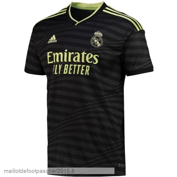 Maillot Foot Achat Thailande Third Maillot Real Madrid 2022 2023 Noir