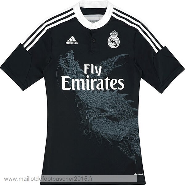 Maillot Foot Achat Third Maillot Real Madrid Rétro 2014 2015 Noir