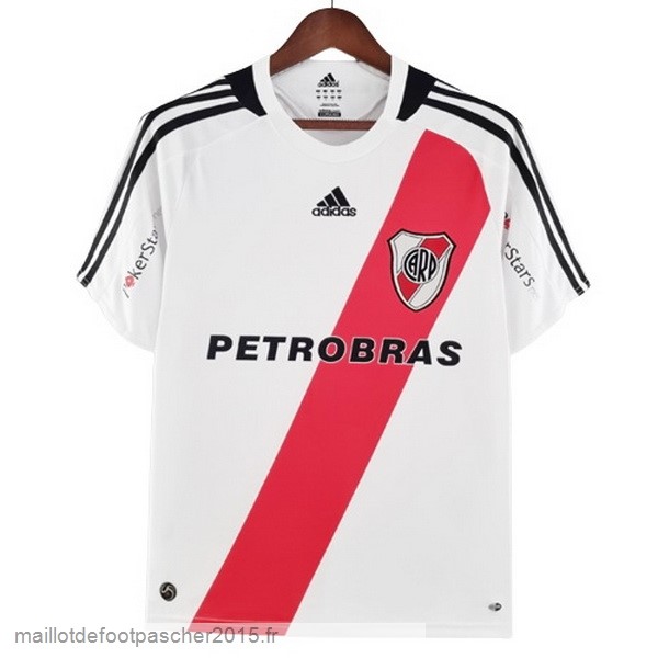 Maillot Foot Achat Domicile Maillot River Plate Rétro 2009 2010 Blanc