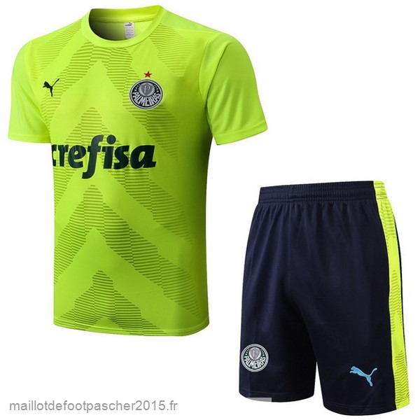 Maillot Foot Achat Entrainement Ensemble Complet Palmeiras 2022 2023 Jaune