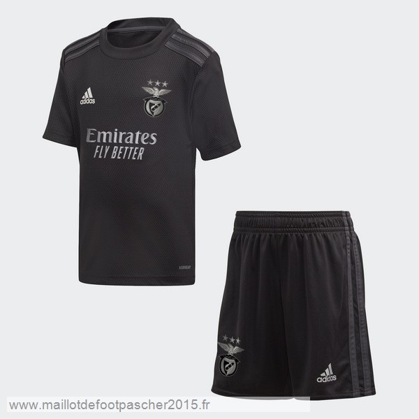 Maillot Foot Achat Exterieur Conjunto De Enfant Benfica 2020 2021 Noir