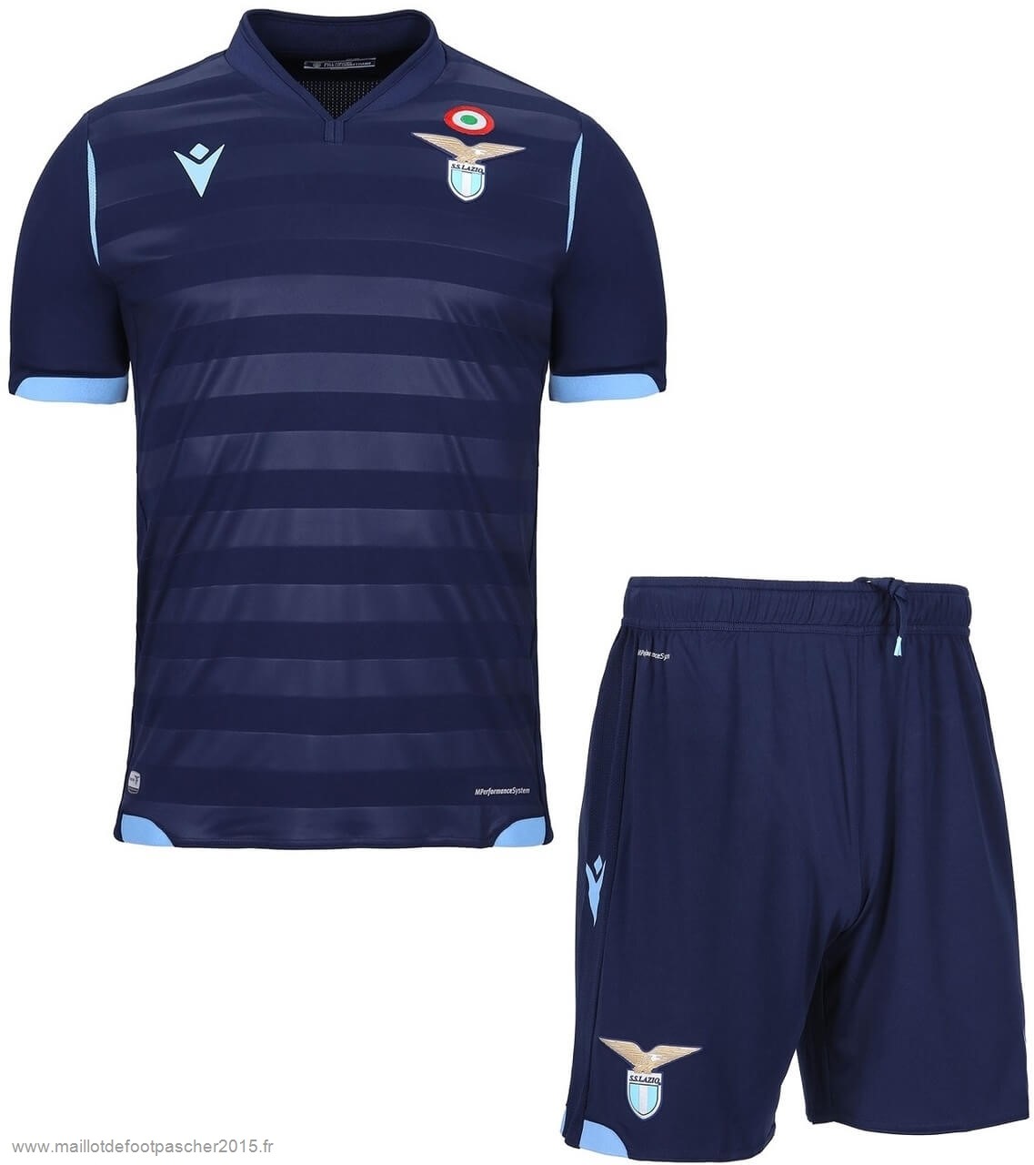 Maillot Foot Achat Third Conjunto De Enfant Lazio 2019 2020 Bleu Marine