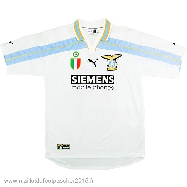 Maillot Foot Achat Domicile Maillot Lazio Rétro 2000 2002 Blanc