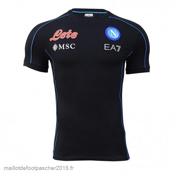 Maillot Foot Achat Entrainement Napoli 2022 2023 Noir