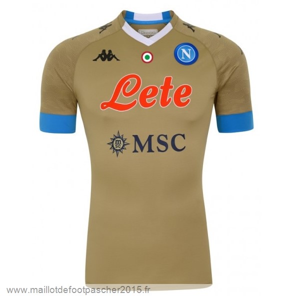 Maillot Foot Achat Domicile Maillot Gardien Napoli 2020 2021 Marron