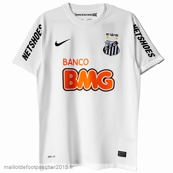 Maillot Foot Achat Exterieur Maillot Santos Rétro 2013 Blanc