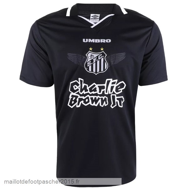 Maillot Foot Achat Thailande Spécial Maillot Santos 2022 2023 Noir