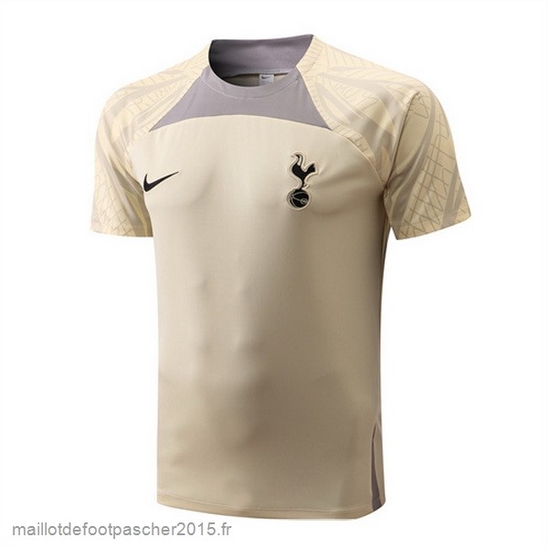 Maillot Foot Achat Entrainement Tottenham Hotspur 2022 2023 Jaune