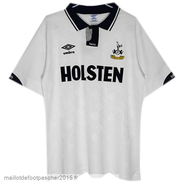 Maillot Foot Achat Domicile Maillot Tottenham Hotspur Rétro 1991 1993 Blanc