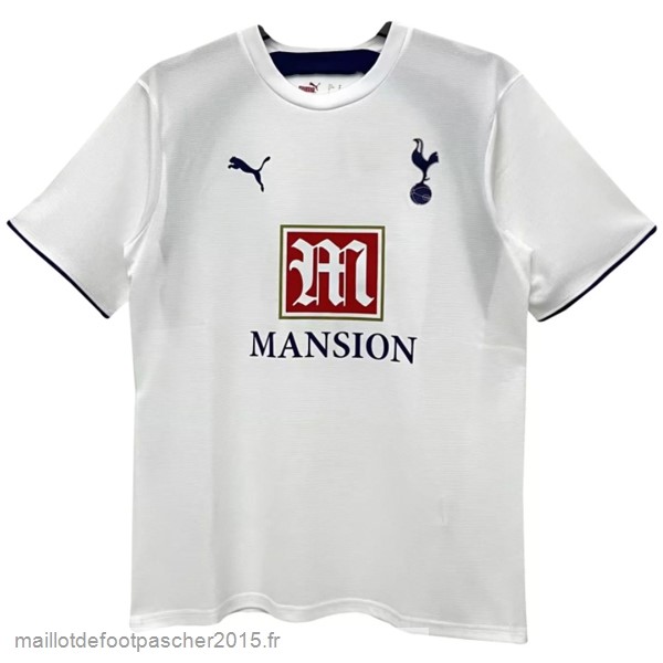 Maillot Foot Achat Domicile Maillot Tottenham Hotspur Rétro 2006 2007 Blanc