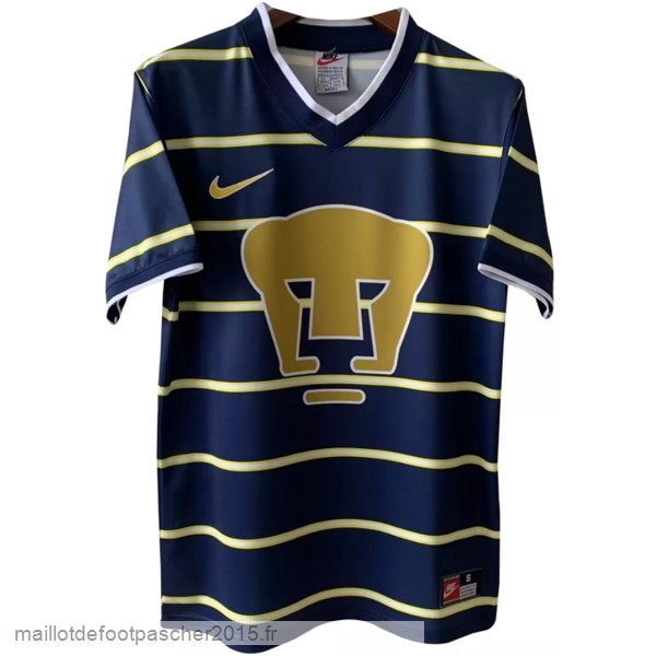 Maillot Foot Achat Domicile Maillot UNAM Pumas Rétro 1998 Bleu