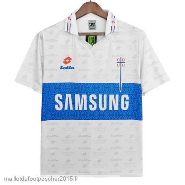 Maillot Foot Achat Domicile Maillot Universidad Católica Rétro 1996 Blanc