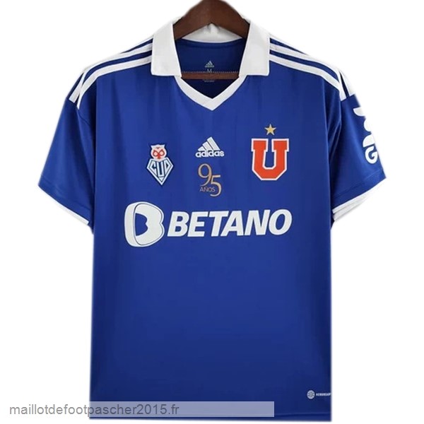 Maillot Foot Achat Thailande Spécial Maillot Universidad De Chili 2022 Bleu