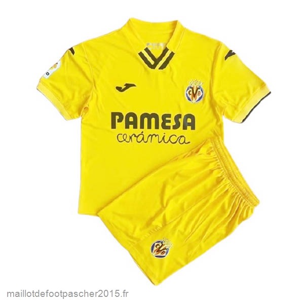 Maillot Foot Achat Exterieur Conjunto De Enfant Villarreal 2022 2023 Jaune