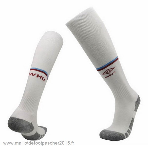 Maillot Foot Achat Domicile Chaussette West Ham United 2020 2021 Blanc