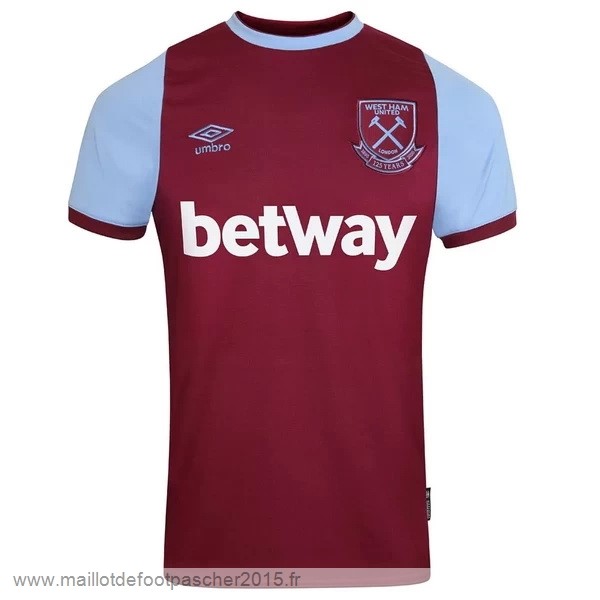 Maillot Foot Achat Domicile Maillot West Ham United 2020 2021 Rouge