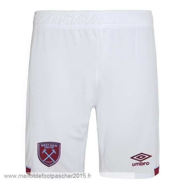 Maillot Foot Achat Domicile Pantalon West Ham United 2020 2021 Blanc