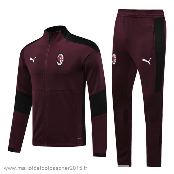 Maillot Foot Achat Survêtements AC Milan 2020 2021 Bordeaux