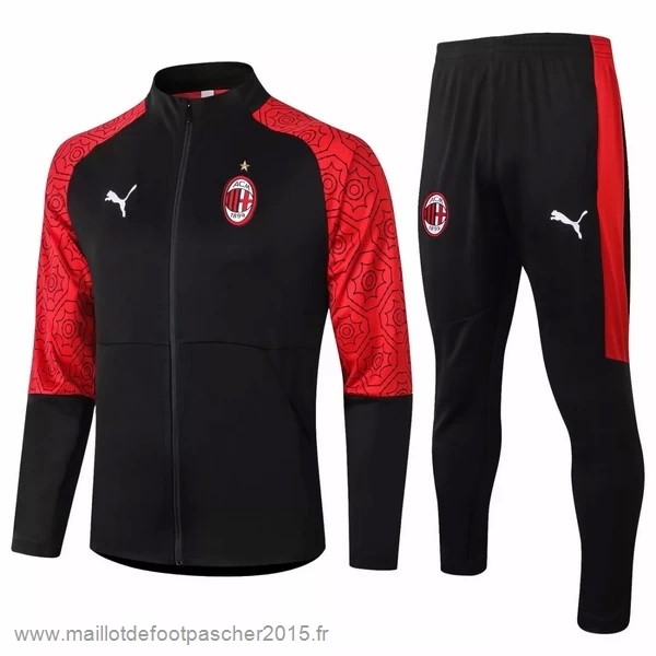 Maillot Foot Achat Survêtements AC Milan 2020 2021 Rouge Noir