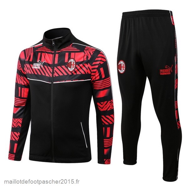 Maillot Foot Achat Survêtements AC Milan 2022 2023 Rouge I Noir