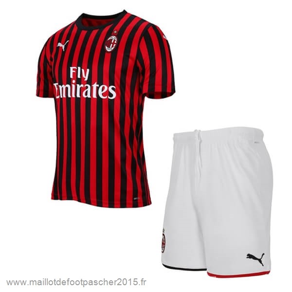 Maillot Foot Achat Domicile Conjunto De Enfant AC Milan 2019 2020 Rouge